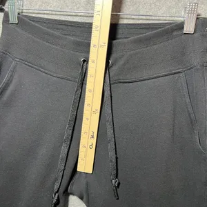 DKNY‎ Sport Womens Black Fleece Joggers Logo Graphic Sweatpants Size Small thumbnail 5