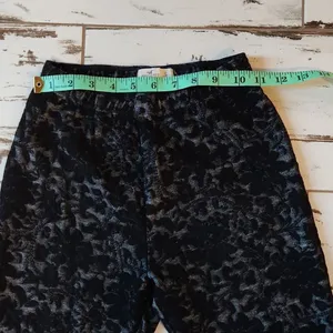 Hollister -177 floral lace leggings Small‎ thumbnail 4