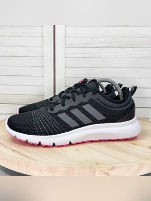 Adidas FluidUp Knit Running Shoe Sneakers Black Pink White Women Size 9.5 H02007 thumbnail 3
