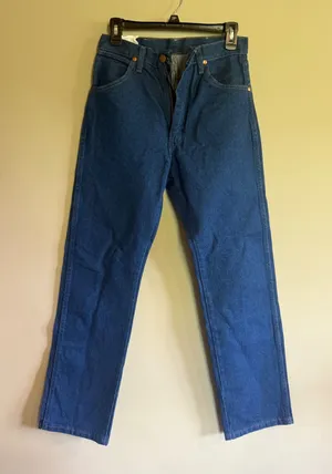 Wrangler Cowboy Cut‎ Slim Fit Jeans Dark Wash Denim 14MWZG 5x30 Womens thumbnail 1