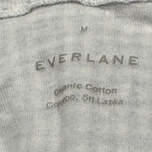 Everlane Blue White Gingham Checkered Long Sleeve Mockneck Top Women’s Medium thumbnail 3