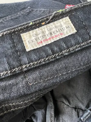 Levi's Dark Blue Denim thumbnail 5