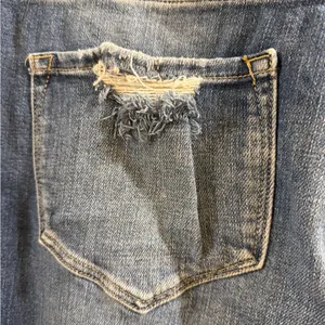 KanCan Distressed Mom Fit Blue Boot Cut Jeans thumbnail 8