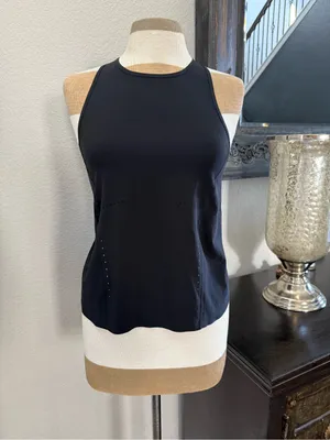 Lululemon Swift Ventilated Racerback Running black Tank Top athletic sporty 4 thumbnail 2