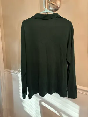 Ralph Lauren Forest Green Long-Sleeve Polo thumbnail 5