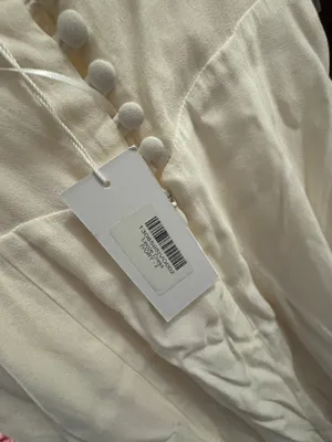 Reformation White Bridal Dress thumbnail 4