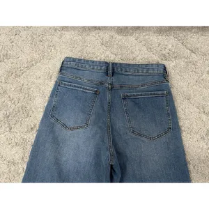 Oat New York Raw Hem Wide Leg Jeans Women's 4/ 27 thumbnail 8
