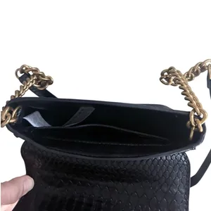 Zara Black Metal Buckle City Bag Faux Leather Top Handle & Crossbody Strap thumbnail 8