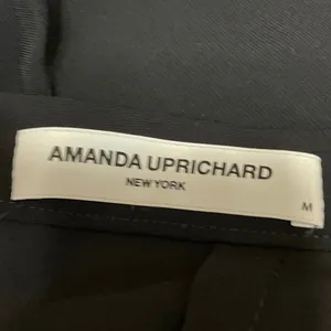 Amanda Uprichard Rizzo Black High Waist Buckle Pleated Mini Short Skirt Skort M thumbnail 5