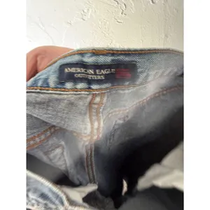 American Eagle Outfitters Vintage Y2k‎ Baggy Jeans Light Wash Bootcut Size 10 thumbnail 8