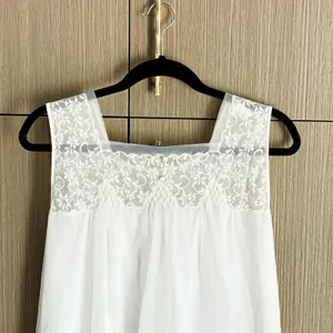 VTG Radcliffe 40s MCM Sheer Lace Babydoll Robe Gown Boudoir *READ* Coquette thumbnail 8