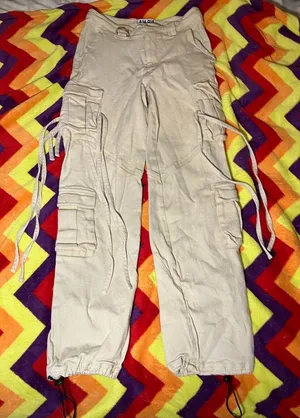 I.AM.GIA tan parachute pants thumbnail 4