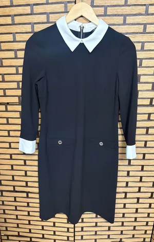 Tommy Hilfiger black and white dress size 4 thumbnail 1