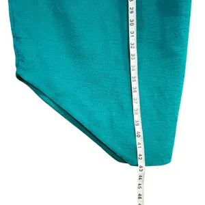 C/MEO Collective Star Lesson Dress Womens S Green Asymmetric Halter Textured‎ thumbnail 10