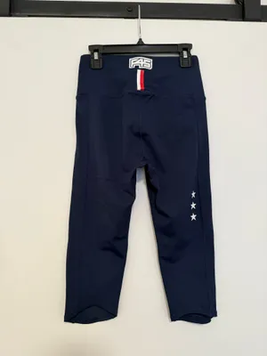 F45 Cropped Leggings Blue Size XS thumbnail 2