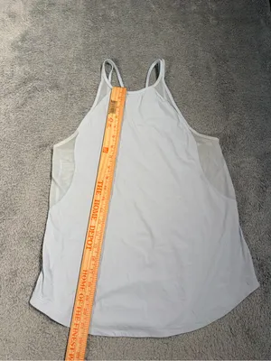 Lululemon light blue run off route  Tank Top thumbnail 7