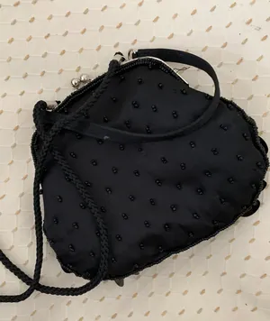 Sequin Evening Bag Black thumbnail 3
