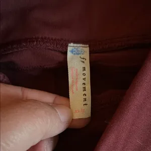 FP Movement by Free People Burgundy Leggings thumbnail 2