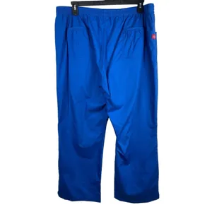 Dickies Royal Blue Wide Leg Scrubs Medical Uniform Bottoms Pants XL NWT thumbnail 2