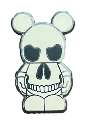 Disney Vinylmation Trading Pin Skeleton Mickey Series 1 2010 Disneyana Halloween thumbnail 1