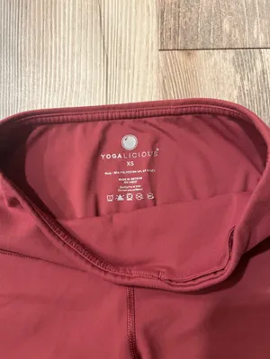 Yogalicious Lux Fig Galaxy High-Waist Ankle Leggings thumbnail 3
