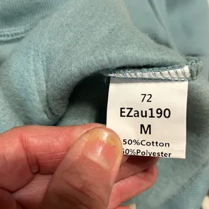 Comfy Hoodie Half Zip Scuba New Green Size M thumbnail 9
