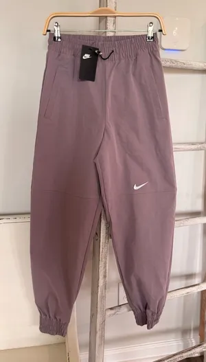 Nike Dusty Purple Active Casual Travel Jogger Pants Small thumbnail 1