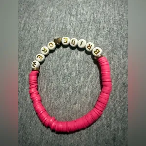 Pink Bride Crew Bracelet thumbnail 3
