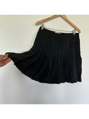 Versaxe X H&M Pleated Miniskirt Size US 10 thumbnail 2