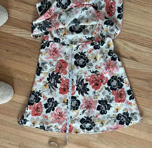 Abercrombie & fitch floral spaghetti strap tiered a line dress thumbnail 10
