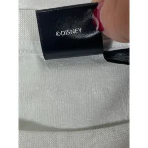 Disney Minnie Mouse Bow Textured T Shirt Womens M White Terry Cloth Short Sleeve thumbnail 6