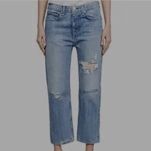 Rag‎ & Bone Distressed Boy Jean in Hel Blue Size 25 thumbnail 10