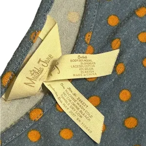 Matilda Jane Polka Dot Lace‎ Ruffle Hem Camisole Top Blue Orange Women L 24522T thumbnail 7