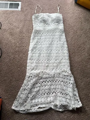 Dress White Size 4 thumbnail 1