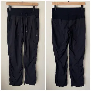 Lululemon dance studio LINED jogger pants black 2 thumbnail 8