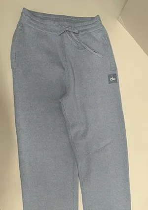 ALO Sweatpants Thick With Pockets - Size S -‎ NEW Without Tags. thumbnail 1