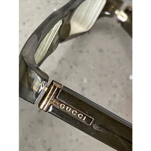 Gucci GG 1444 988 Brown Rectangular Eyeglasses Frames ONLY 130 Full Rim Italy thumbnail 15