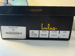 Lulus Satin Heels White thumbnail 5