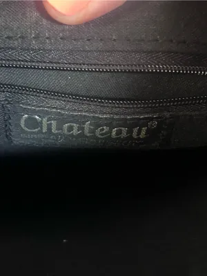 Chateau Leopard Print Patent Tote in Brown and Black thumbnail 4