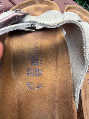 Birkenstock Arizona Soft Footbed Taupe Suede Sandals EU 37 US 6.5 $155 thumbnail 7