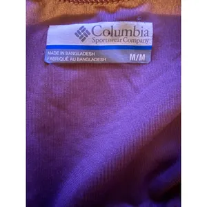 Columbia Active Dress Womens Medium Mauve Purple Marble Floral Built-in Shorts‎ thumbnail 3