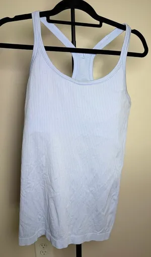 Light Blue Ebb to Street Tank Top Lululemon size 12 thumbnail 1