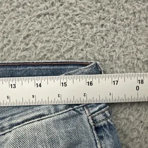 7 For All Mankind Dojo Denim Jean Shorts 2" Low Rise Festival Retro Women's 31 thumbnail 6