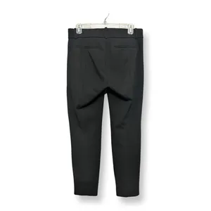 J Crew Womens Career Dress Pants Black Flat Front Skinny Stretch Pockets 6 thumbnail 4