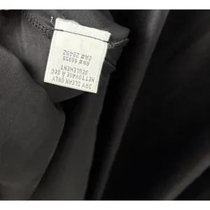Cynthia Steffe Silk Dress Size 10 Black Sleeveless Ruffled Gothic Dark Romantic thumbnail 8