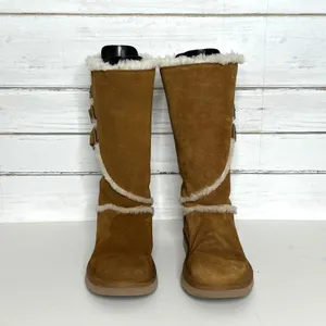 Koolaburra by UGG Women's Victoria Tall Bow Boot Shoe Size 10 thumbnail 2