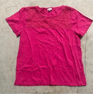 💕J. Crew 100% Cotton Pint Stretch Short Sleeve Casual Top Basic Staple shirt thumbnail 1