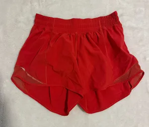 Red Lululemon Hotty Hot Shorts thumbnail 1