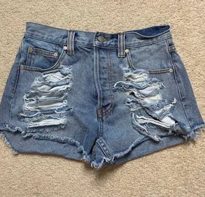 MINKPINK Distressed Denim Shorts thumbnail 1