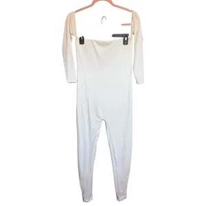 Bumpsuit‎ Off Shoulder Long Sleeve Maternity Jumpsuit The Bella Size Medium thumbnail 5